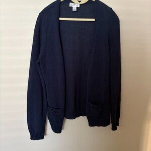 Navy Cardigan from Ann Taylor Loft size Large